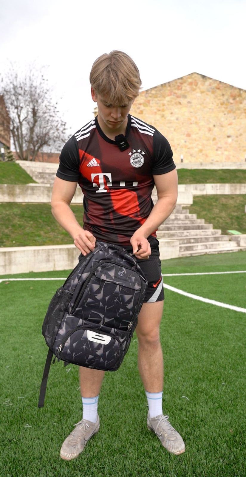 Plecak Sportowy Szary | NumberOne